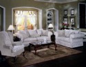 Plush Formal Queen Anne Chair